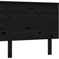 Vidaxl Tête de lit Noir 94x6x82,5 cm Bois massif de pin 819154 Sale