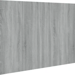 Vidaxl Tête de lit Sonoma gris 120x1,5x80 cm Bois d'ingénierie 816971 Outlet
