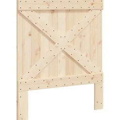 Vidaxl Tête de lit 90x104 cm bois massif de pin 358404