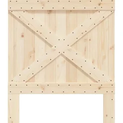 Vidaxl Tête de lit 90x104 cm bois massif de pin 358404