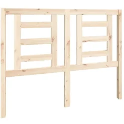 Vidaxl Tête de lit 126x4x100 cm Bois massif de pin 818810