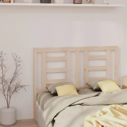 Vidaxl Tête de lit 126x4x100 cm Bois massif de pin 818810