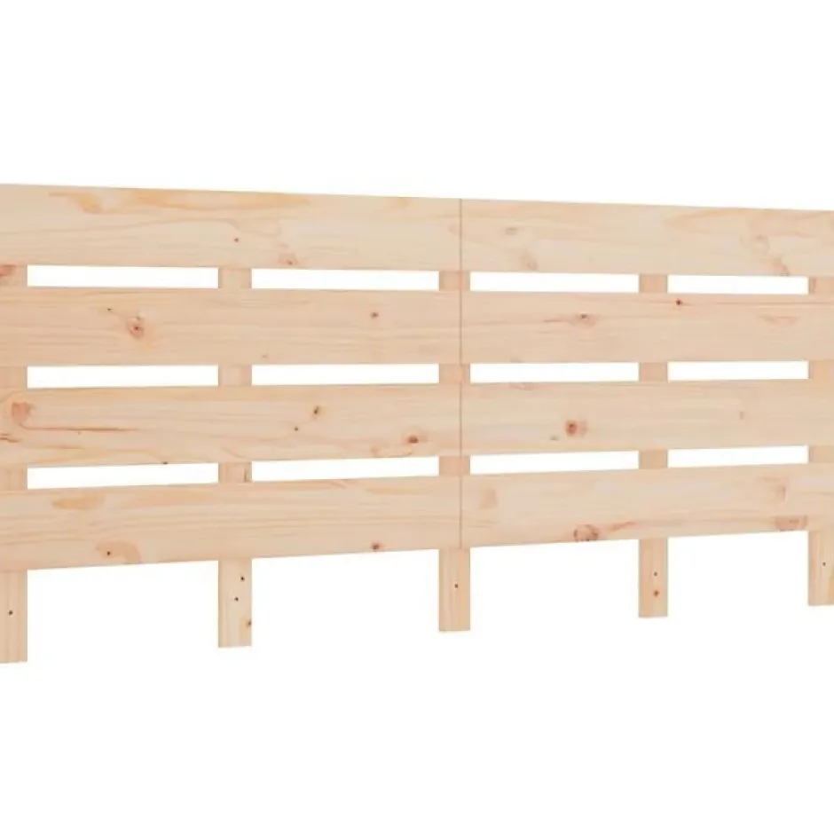 Vidaxl Tête de lit 120x3x80 cm Bois massif de pin821337 Outlet