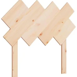 Vidaxl Tête de lit 92x3x81 cm Bois massif de pin 819200