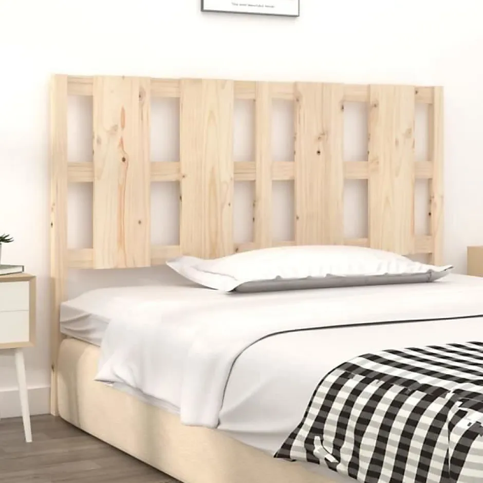 Vidaxl Tête de lit 140,5x4x100 cm Bois massif de pin 817985 Clearance
