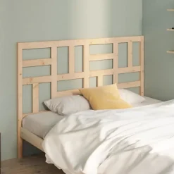 Vidaxl Tête de lit 141x4x104 cm Bois massif de pin 818185