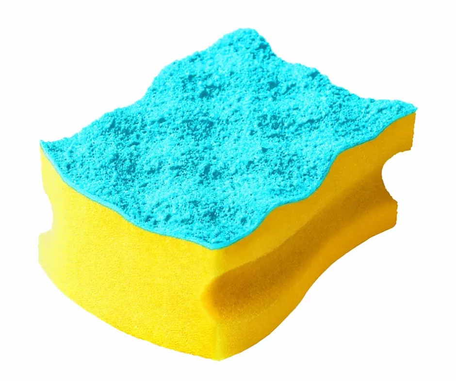 Vileda - Pack de 16 x 4 - Eponges en mousse - Grattantes sans rayer - 64 éponges Clearance