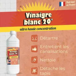Starwax Fabulous Vinaigre blanc 20° ultra haute concentration Starwax The fabulous 1L