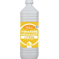 Phebus Vinaigre de nettoyage surpuissant 9,5° Phébus citron 1L