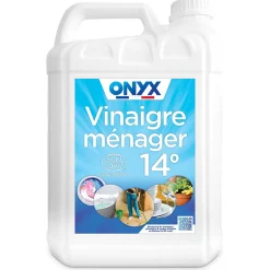 Onyx Vinaigre ménager concentration 14° bricolage 5L