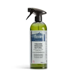 Vinaigre ménager ECOCERT parfumé à la lavande bio La Corvette 750ml Discount
