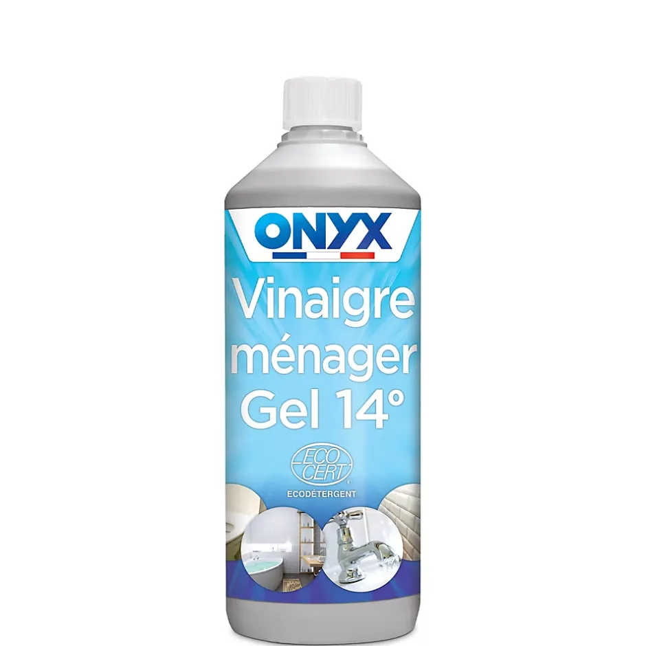 Onyx Vinaigre ménager gel concentration 14° bricolage 1L Best