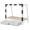 Enfant Vitalispa® Vitalispa Lit denfant Blanc 80x160 cm avec tiroir