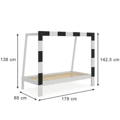 Enfant Vitalispa® Vitalispa Lit denfant Blanc 80x160 cm sans matelas