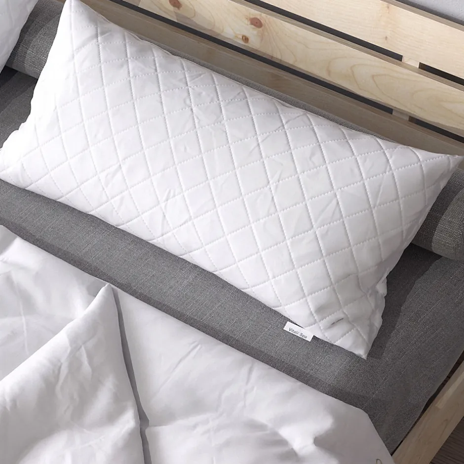 Vitalispa® Vitalispa Oreiller Blanc 40x80cm Set de 2
