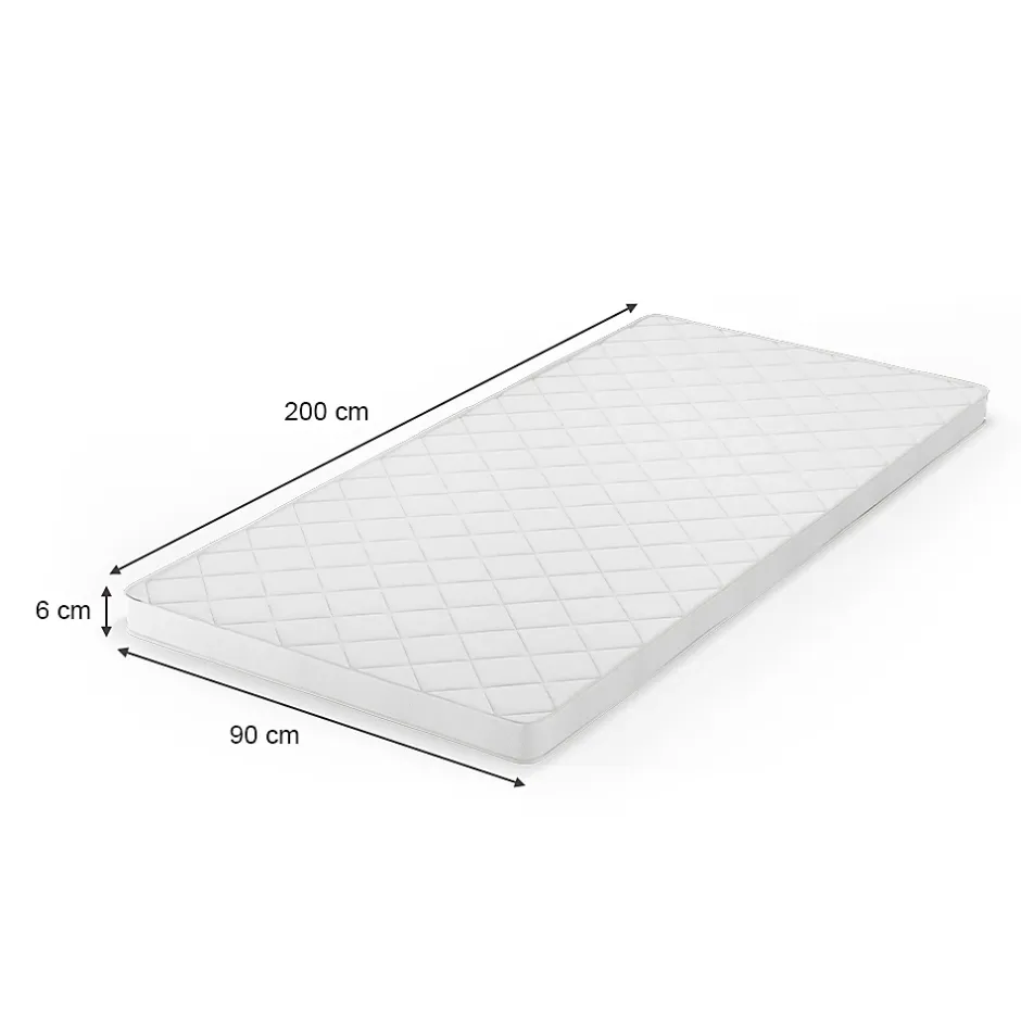 Vitalispa® Vitalispa Protège-matelas Blanc 90x200cm Pur 340 Topper Online