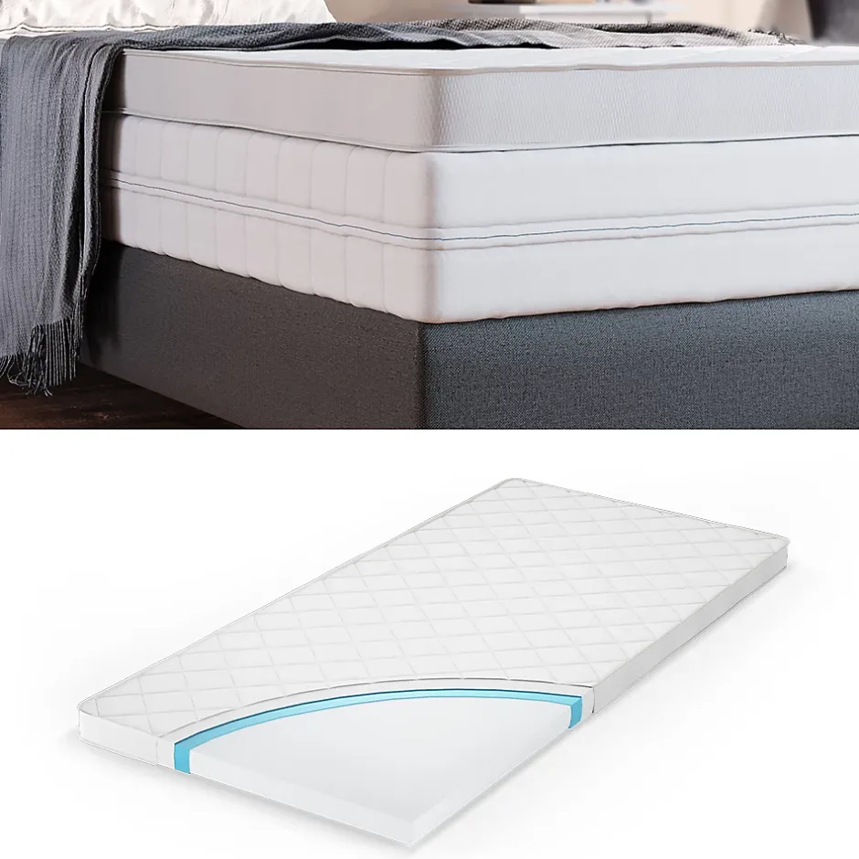 Vitalispa® Vitalispa Protège-matelas Blanc 90x200cm Pur 340 Topper Online