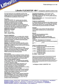 Lithofin Vlekstop W - Imprégnation spéciale pour la brique, la pierre et le béton - - 0,5 L Outlet